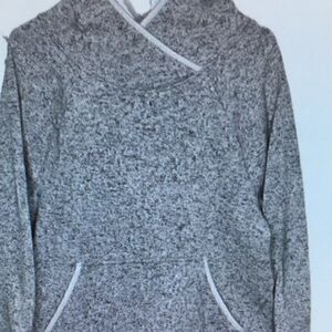 Gray Hooded Sweatshirt